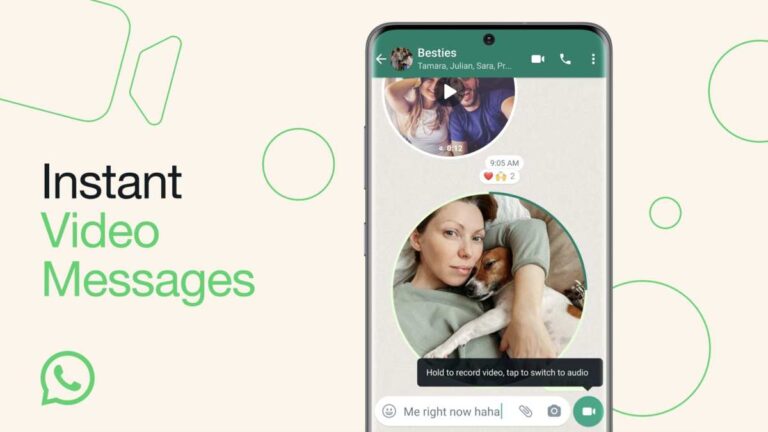 WhatsApp now lets you record and share short video messages directly in chats