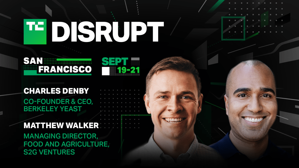 Berkeley Yeast, S2G dish on the future of beer, meat and more at TC Disrupt 2023 | TechCrunch