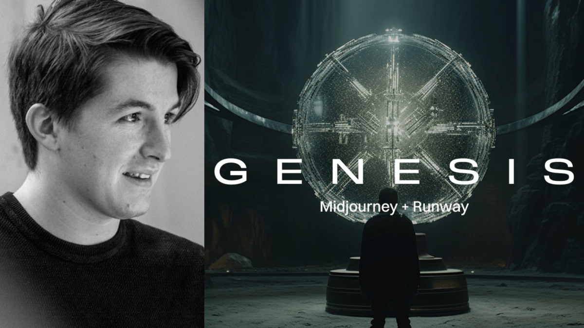 Meet the AI creative: senior product designer Nicolas Neubert, creator of sci-fi movie trailer 'Genesis'