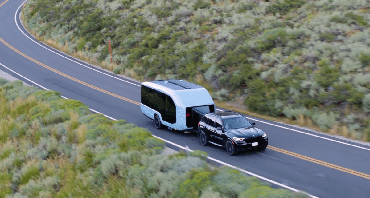 Pebble's $100K+ EV travel trailer can live off the grid for 7 days | TechCrunch