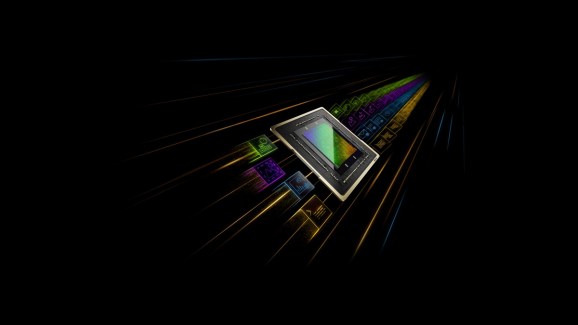 Nvidia's RTX 500 workstation graphics processing unit.
