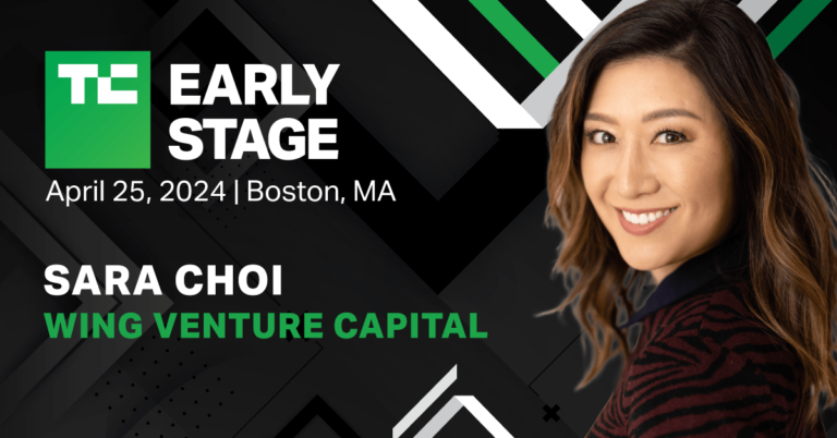 Wing Venture's Sara Choi will dig into pitching VCs at TechCrunch Early Stage 2024 | TechCrunch