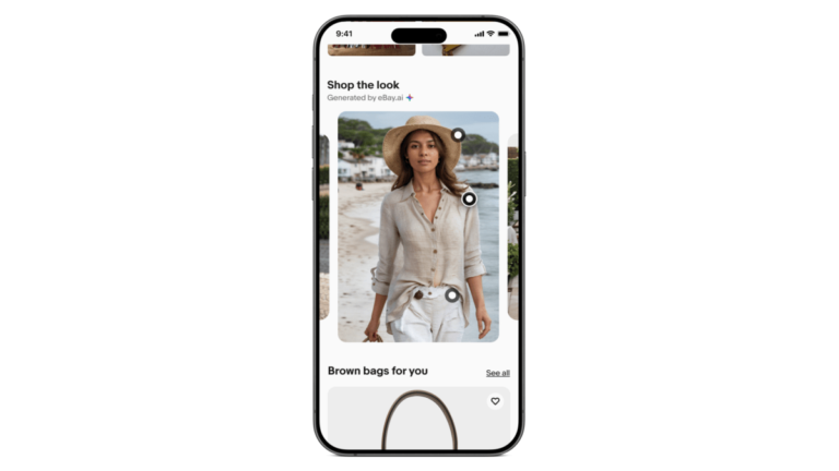 eBay adds an AI-powered 'shop the look' feature to its iOS app